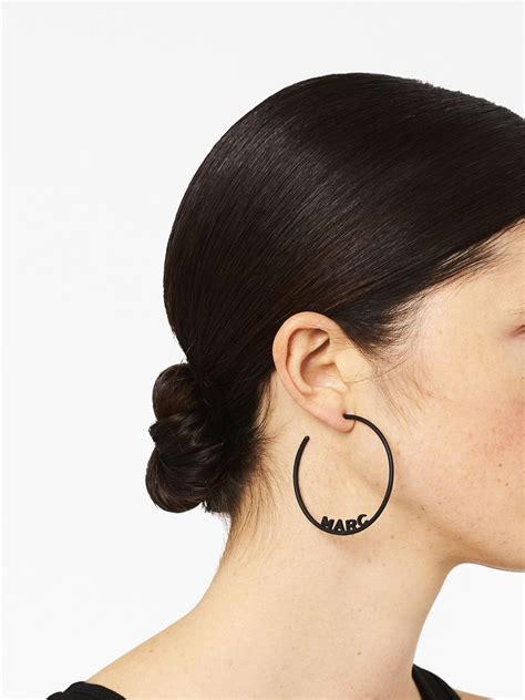 marc jacobs earrings hoops